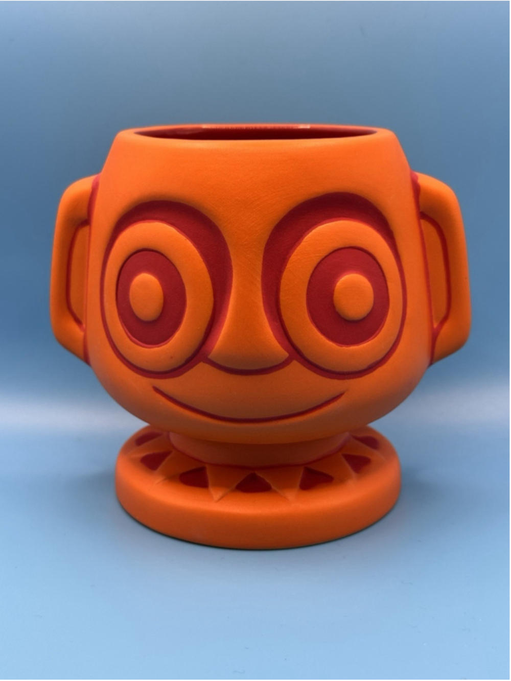 Trader Sam Enchanted Tiki Bar Mug 4th Edition Orange Hippopotomai Mai Tai Disney